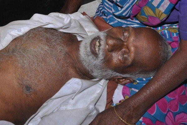 OLD MAN DIES