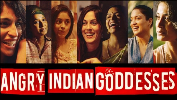 भारतीय समाज की बखिया उधेड़ने वाली फिल्म 'एंग्री इंडियन गॉडेस' का पोस्टर