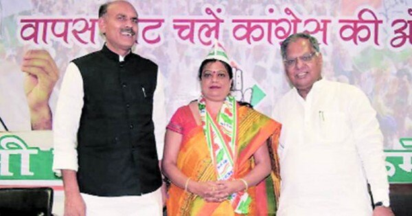 कांग्रेस की सदस्यता लेने के दौरान सीमा कौशिक