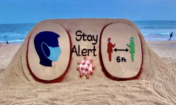 (तस्वीर- twitter@sudarsansand) Distance