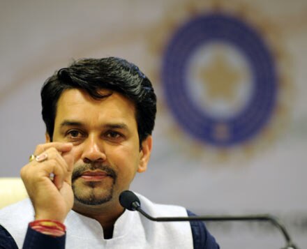 बरखास्त किए गए BCCI चेयरमैन अनुराग ठाकुर.