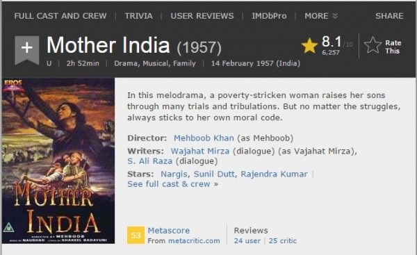 mother india