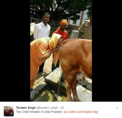 तवलीन सिंह का ट्वीट
