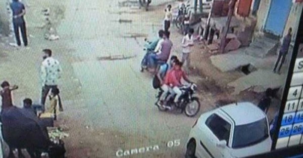 सीसीटीवी फुटेज, जिसके आधार पर संदिग्धों की पहचान हुई