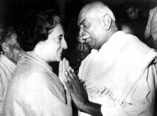 कामराज और इंदिरा