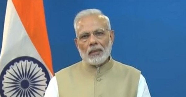नोटबंदी की घोषणा के समय नरेंद्र मोदी