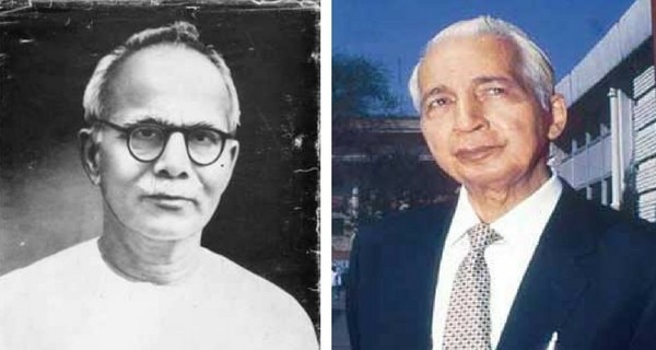 गोदाबरीश मिश्रा(बाएं) और रंगनाथ मिश्रा