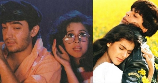 फिल्म 'रंगीला' में आमिर और 'दिलवाले दुल्हनिया ले जाएंगे' में शाहरुख़.