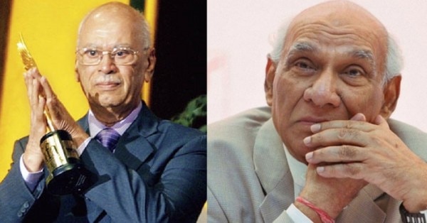 पहले यश जोहर और यश चोपड़ा का कंफ्यूजन दूर कर लीजिये. बाएं वाले हैं यश जोहर जो अवार्ड के साथ हैं और दूसरी तरफ हैं यश चोपड़ा.