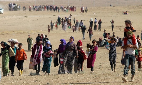 ISIS ने जब क़त्लेआम शुरू किया तो यज़ीदी कौम दरबदर हो गई. जान बचाने को सिंजर पहाड़ी में शरण ली. जहां बड़ा नरसंहार हुआ. (Photo : Reuters)