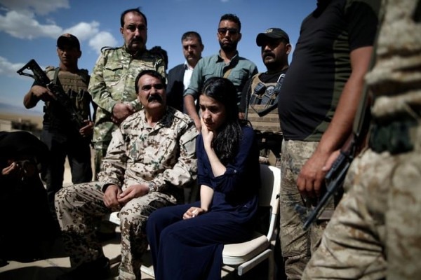 ISIS के चंगुल से बचकर निकली यज़ीदी लड़की. (Photo : Reuters)