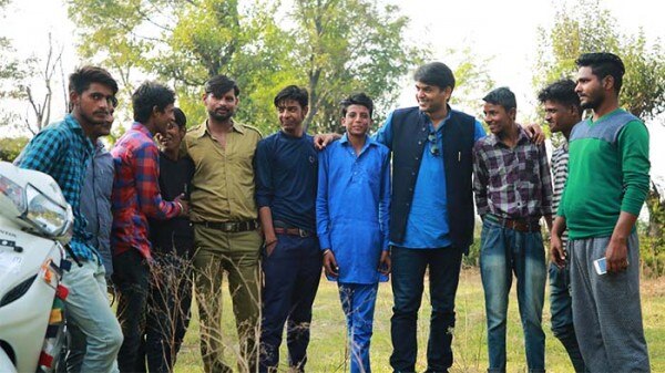 saurabh dwivedi with bike group