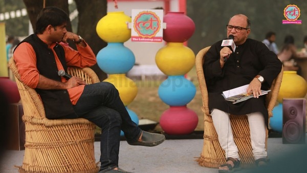 लल्लनटॉप अड्डे पर पहुंचे चंद्रप्रकाश द्विवेदी.