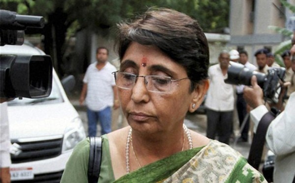 गुजरात सरकार में राज्यमंत्री माया कोडनानी पर नरोदा में दंगे भड़काने का आरोप था