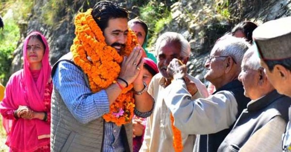 चुनाव प्रचार के दौरान विक्रमादित्य