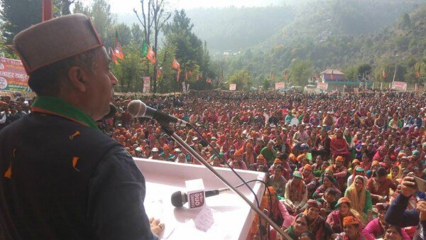 चुनाव के दौरान जयराम ने कई जनसभाएं की थीं.