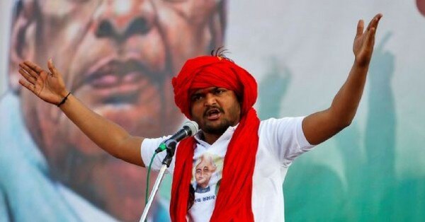 पाटीदार नेता हार्दिक पटेल.