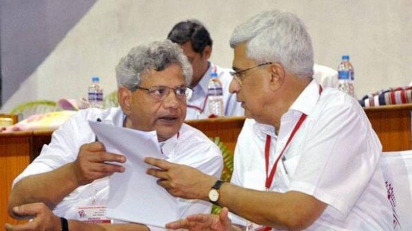 सीताराम येचुरी और प्रकाश करात