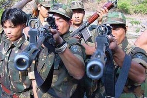 नेशनल लिबरेशन फ्रंट ऑफ़ त्रिपुरा के गुरिल्ला