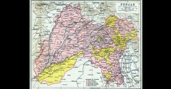 पंजाब प्रोवेंस - 1909
