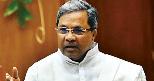कर्नाटक की कांग्रेस सरकार के मुख्यममंत्री सिद्धारमैय्या