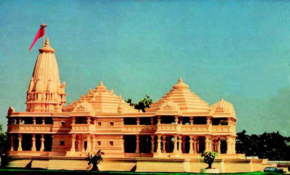राम मंदिर का डिजाइन