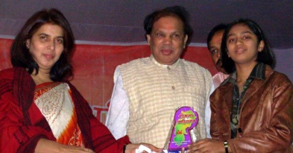 चाराचंद साहू और सरोज पांडेय: एक फ्रेम में
