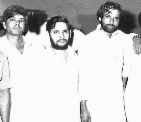 क्रमशः लालू प्रसाद यादव, शरद यादव और रामविलास पासवान. जयप्रकाश नारायण के वक्त बिहार में चले आंदोलन में हिस्सा लेने का सबसे ज़्यादा फायदा लालू को मिला. (फोटोःट्विटर)