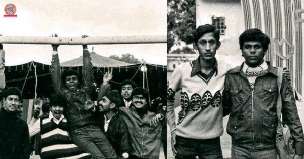 कॉलेज के दिनों में आशीष.