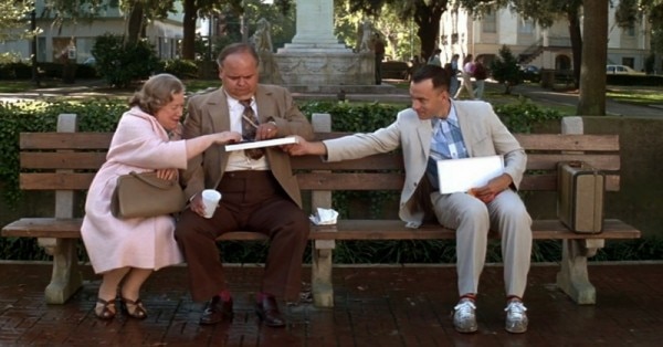 Life is like a box of chocolates. You never know what you're gonna get. (तस्वीर - You Tube Trailer)