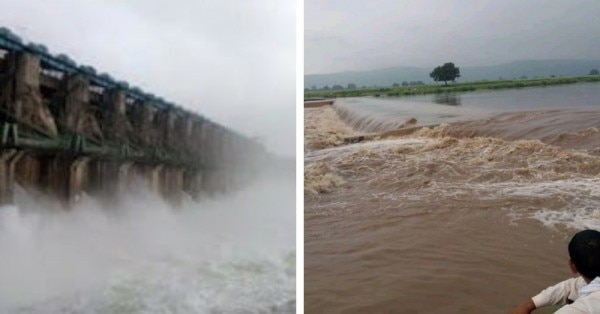 बुंदेलखंड में बेतवा नदी ने तबाही मचानी शुरू कर दी है.
