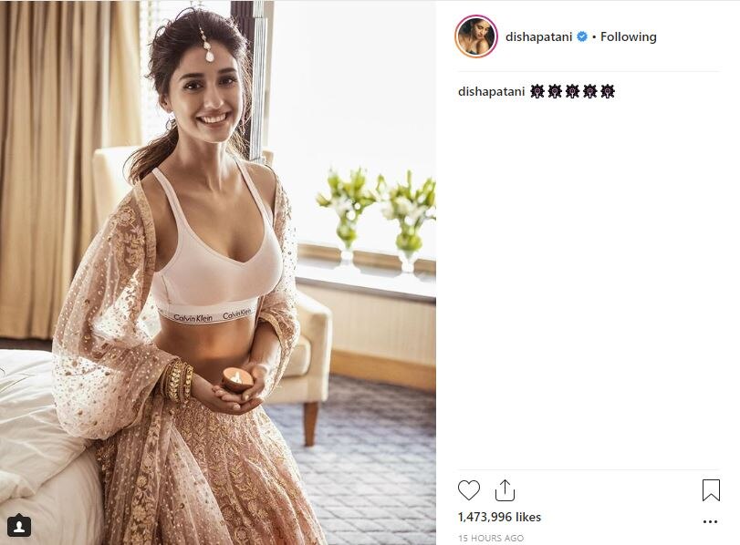 इंस्टाग्राम पर पड़ी दिशा की फोटो