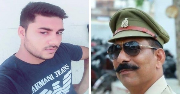 सुमित (बाएं) और इंस्पेक्टर सुबोध सिंह 3 दिसंबर को हुई हिंसा में मारे गए थे.