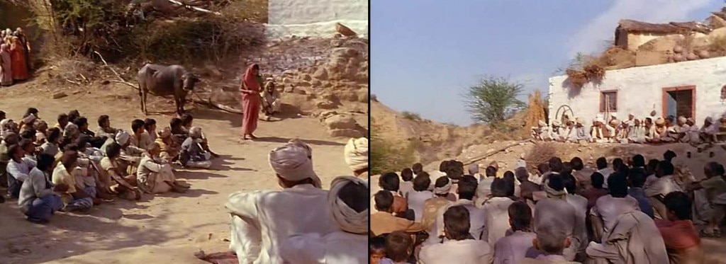 'बैंडिट क्वीन' (1994) का वो पंचायत वाला दृश्य.