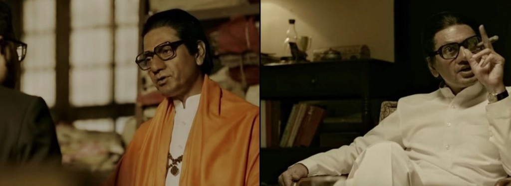 'ठाकरे' के दो दृश्यों में नवाज.