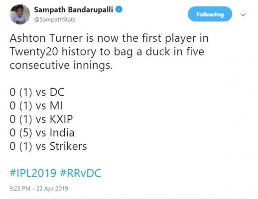 Turner Tweet