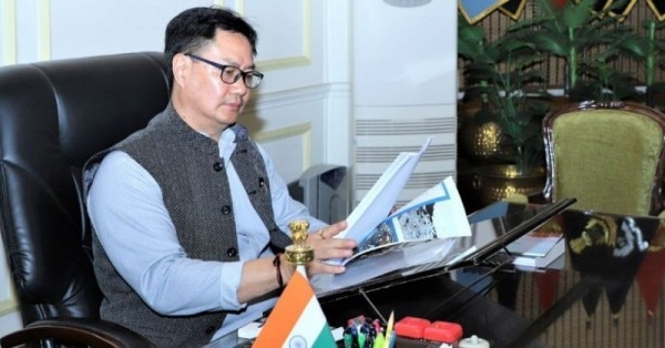 खेल मंत्री किरन रिजिजू. खेल मंत्री किरन रिजिजू.