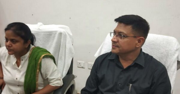आईजी नवीन अरोड़ा (दाहिने) की अगुवाई में गठित एसआईटी