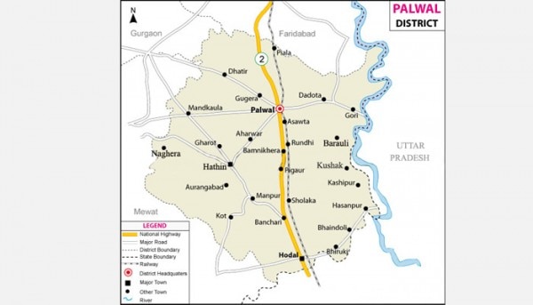 हथीन की सीट पलवल जिले में आती है. (तस्वीर: विकिमीडिया)