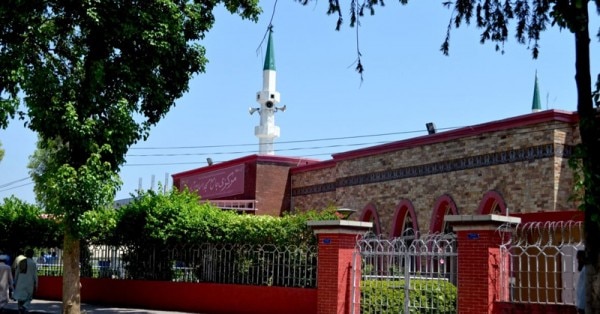 इस्लामाबाद की लाल मस्जिद (विकिपीडिया)
