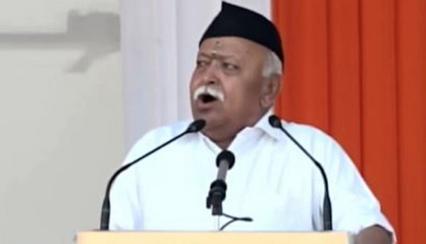 मोहन भागवत के इस बयान के बाद सोशल मीडिया पर लिंचिंग शब्द पर बहस शुरू हो गई है.(तस्वीर: डीडी न्यूज वीडियो स्क्रीनग्रैब)