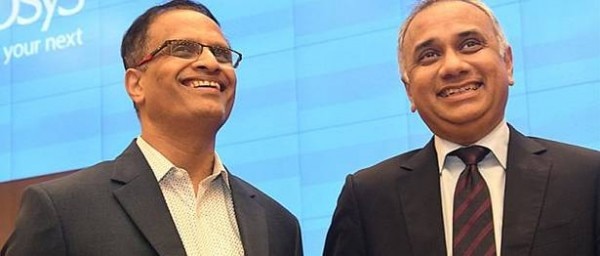 कंपनी के सीईओ सलिल पारेख (दाएं) और सीएफओ नीलांजन रॉय (बाएं) पर चिट्ठी लिखकर गंभीर आरोप लगाए गए हैं.