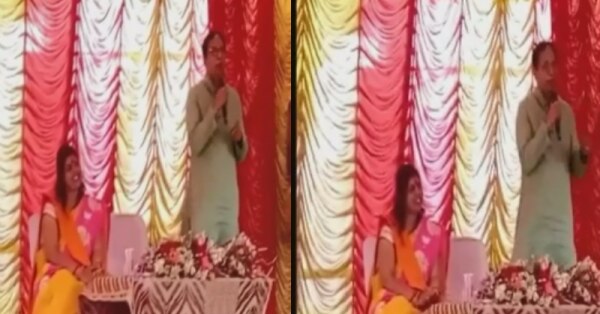 भाषण देते बिहार बीजेपी प्रमुख.