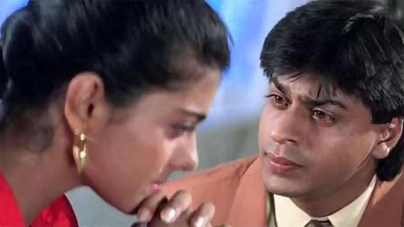 शाहरुख़ खान की 'बाज़ीगर' का एक सीन