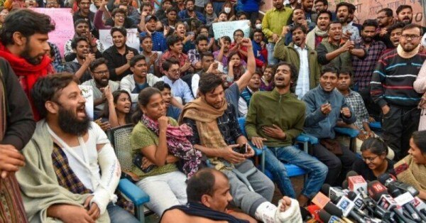 Jnu Students Press Conference