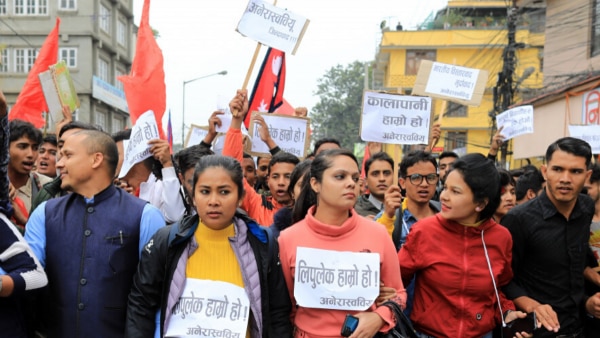 Kalapani Nepal Protest
