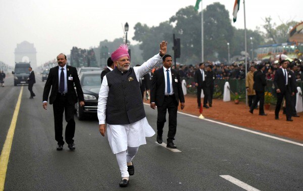 26 जनवरी. नरेंद्र मोदी.