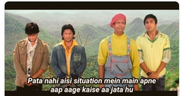 एक ट्रोलर ने फिल्म धमाल की एक तस्वीर के साथ रिषभ पंत को ट्रोल किया.