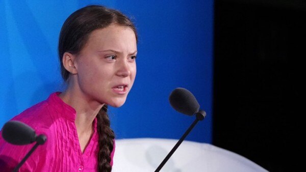 16 Year Old Swedish Climate Activist Greta Thunberg Speaks At The 2019 United Nations Climate Action Summit At U.n. Headquarters In New York City, New York, U.s.
