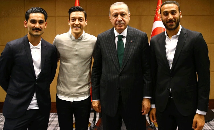 Ozil Erdogan Credit Getty